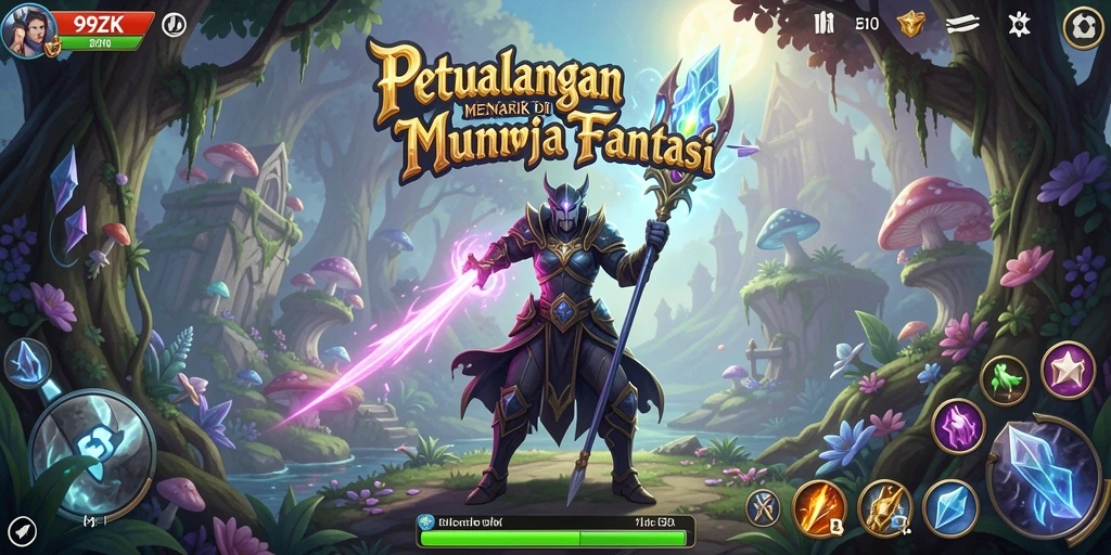 Tampak aksi seru dalam game 99ZK di dunia petualangan.