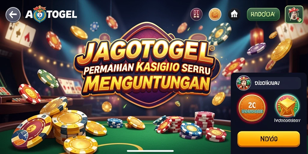 Tampilan gameplay seru dari aplikasi Kasino JAGOTOGEL.