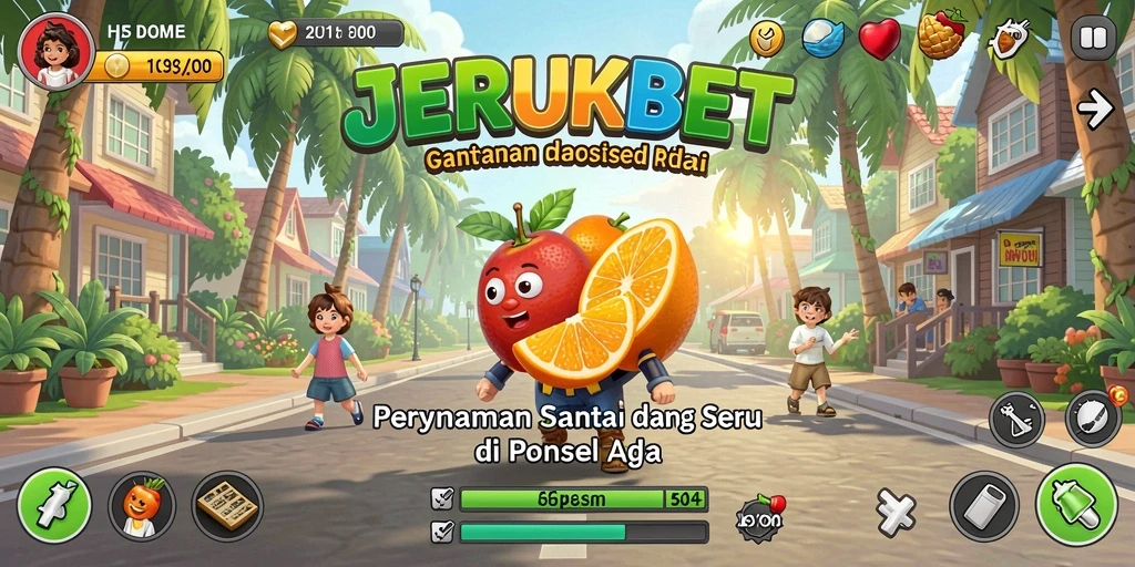 Tampilan gameplay seru di JERUKBET dengan grafis menarik.