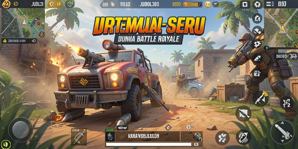 Gameplay mendebarkan dalam arena pertempuran JUDOL303.