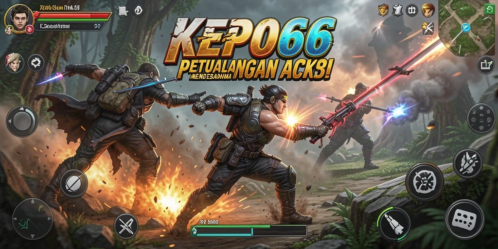 Tampilan aksi mendebarkan dalam KEPO66 yang wajib dicoba.