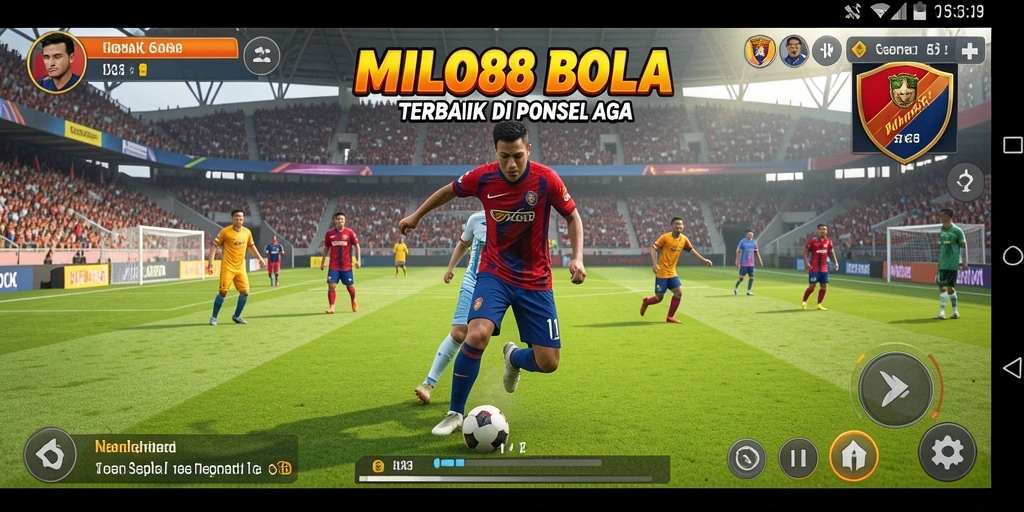 Tangkapan layar gameplay <strong>MILO88</strong> yang menunjukkan aksi seru di lapangan.