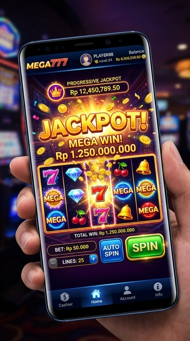 Proses unduh yang cepat dan aman di mega777